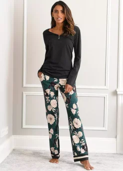 S.Oliver Floral Print Pyjamas