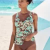 S.Oliver Floral Print Underwired Tankini -Buffalo Fashion Shop s.Oliver Floral Print Underwired Tankini23712851FRSP