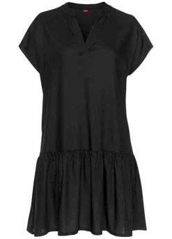 S.Oliver Notch Neck Summer Dress -Buffalo Fashion Shop s.Oliver Notch Neck Summer Dress56237253FRSC