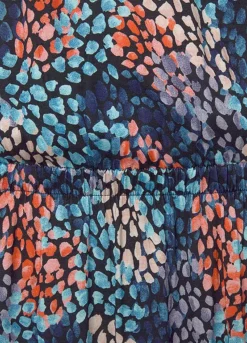 S.Oliver Polka Dot Print Maxi Dress -Buffalo Fashion Shop s.Oliver Polka Dot Print Maxi Dress53413605FRSC W02