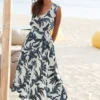 S.Oliver Printed Maxi Dress -Buffalo Fashion Shop s.Oliver Printed Maxi Dress65588466FRSP