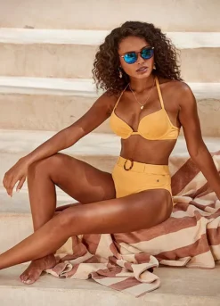 S.Oliver ’Rome’ High Waisted Bikini Briefs -Buffalo Fashion Shop s.Oliver Rome High Waisted Bikini Briefs45901413FRSP W01