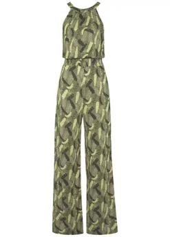 S.Oliver Tropical Print Jumpsuit -Buffalo Fashion Shop s.Oliver Tropical Print Jumpsuit32625949FRSC