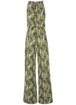S.Oliver Tropical Print Jumpsuit -Buffalo Fashion Shop s.Oliver Tropical Print Jumpsuit32625949FRSC W01