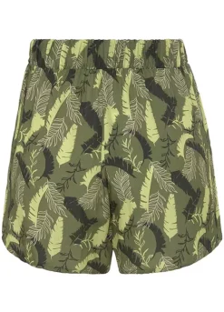 S.Oliver Tropical Print Woven Shorts -Buffalo Fashion Shop s.Oliver Tropical Print Woven Shorts75829015FRSC W01